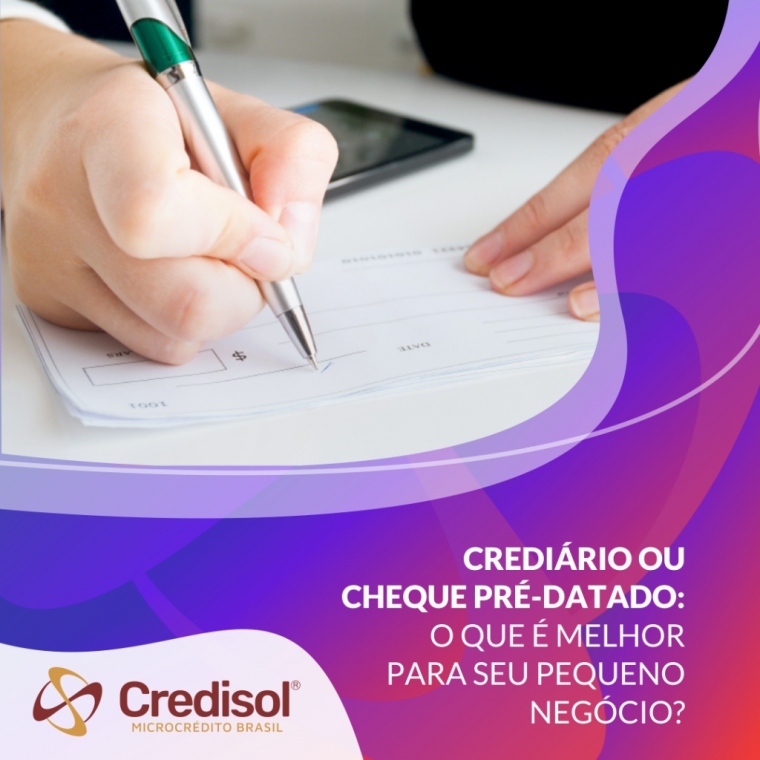 Imagem do post CREDIÁRIO OU CHEQUE PRÉ-DATADO: O QUE É MELHOR PARA SUA LOJA?