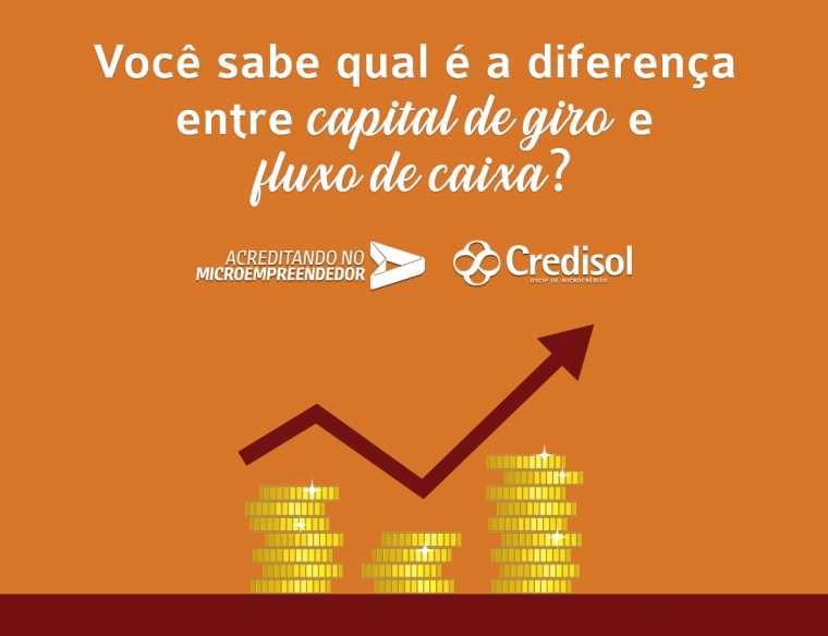 Imagem do post VOCÊ SABE QUAL É A DIFERENÇA ENTRE CAPITAL DE GIRO E FLUXO DE CAIXA?